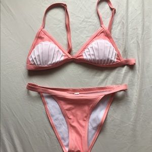 Pink seashell bikini
